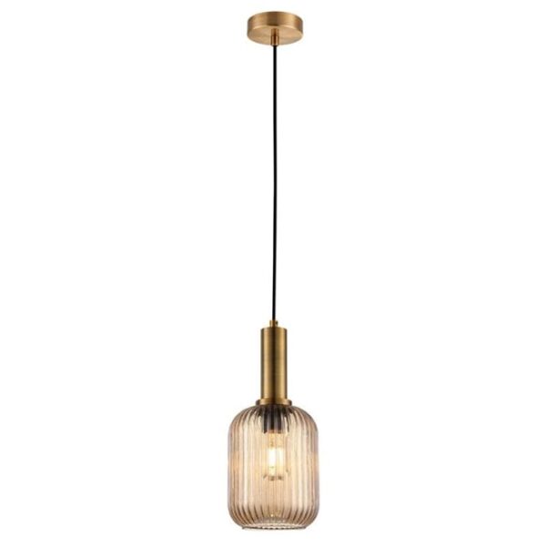 K Light A-KLCH-9006/AB Athina Cut Pendant