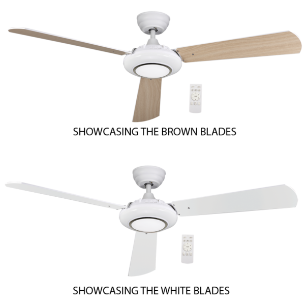 Brightstar FCF085 BROWN Metal Ceiling Fan