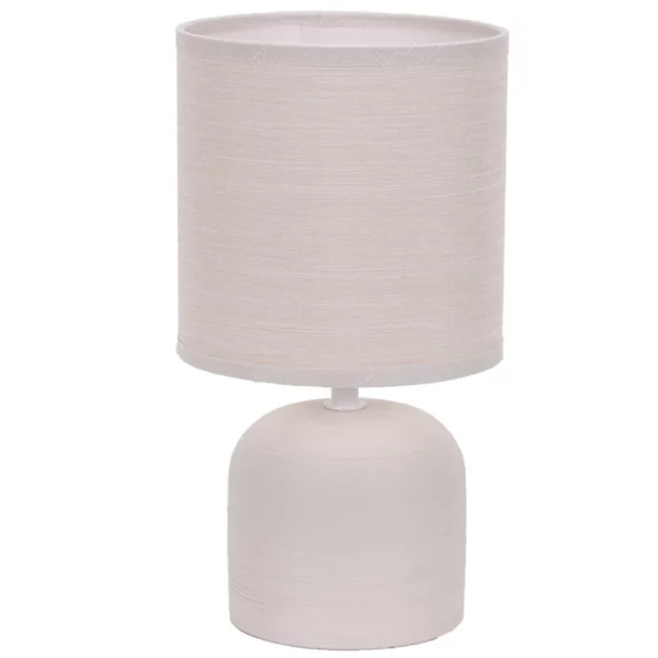 Brightstar TL835 BEIGE Ceramic Base with Fabric Shade