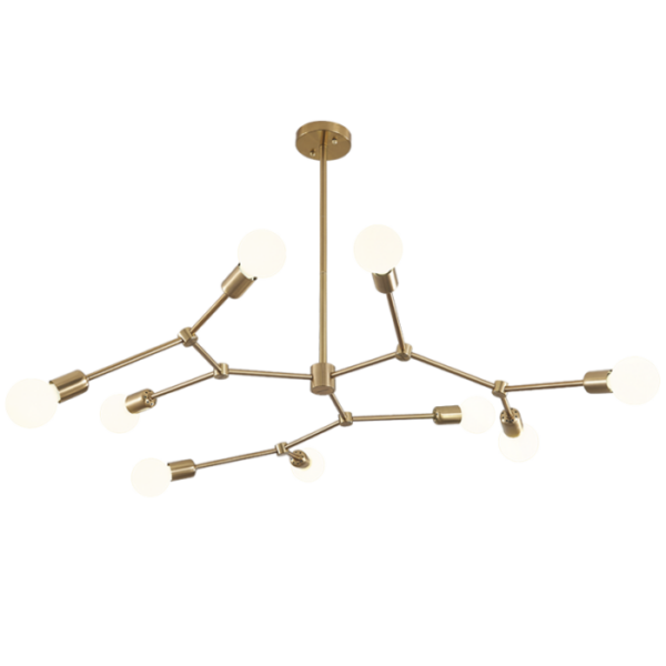 Brightstar CH512/9 BRONZE Metal Chandelier