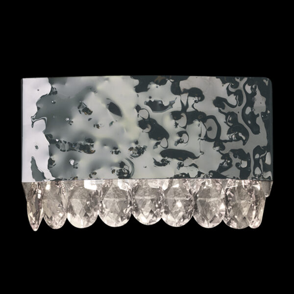 K Light KLW-450/WH Magma Italian Crystal Wall Light