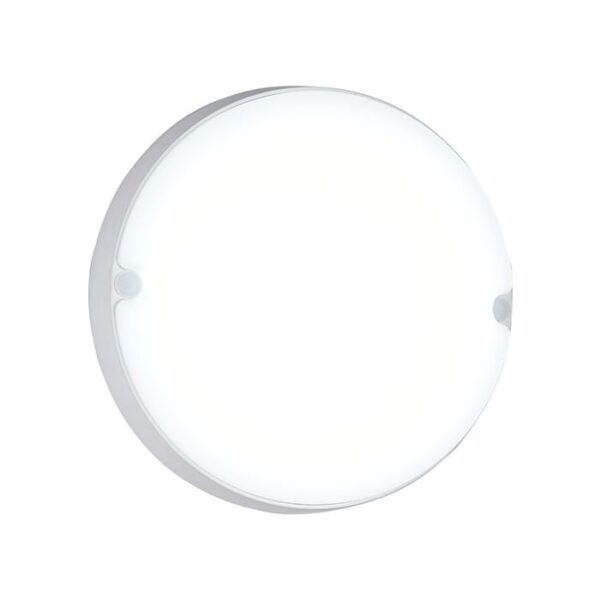 Brightstar BH137 WHITE LED Bulkhead With Round Polypropylene Cover